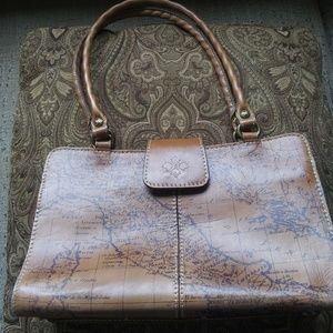 Patricia Nash World Map Purse